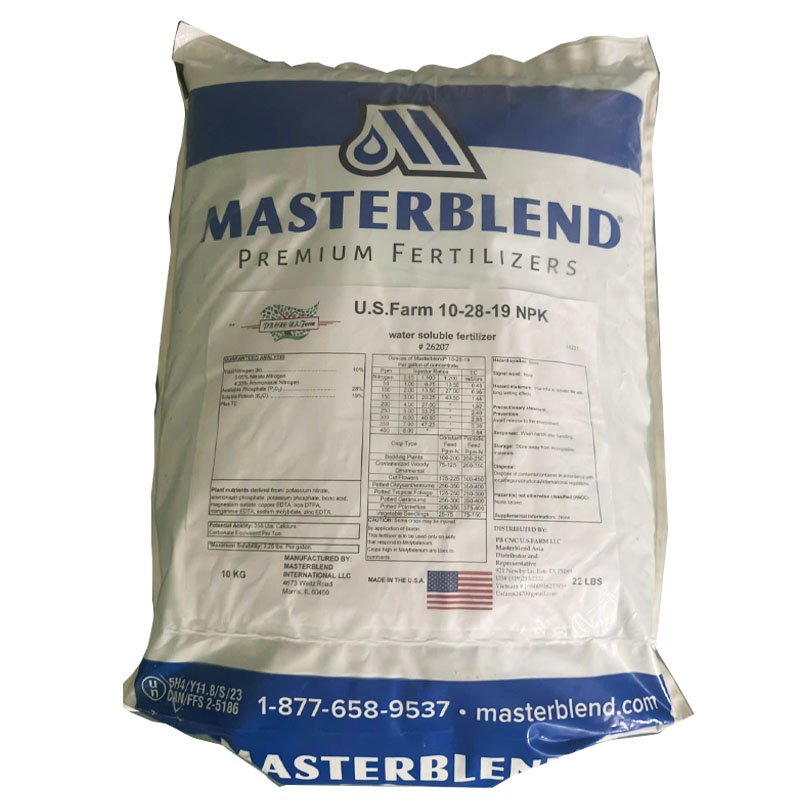 Masterblend 10-28-19 Fertilizer