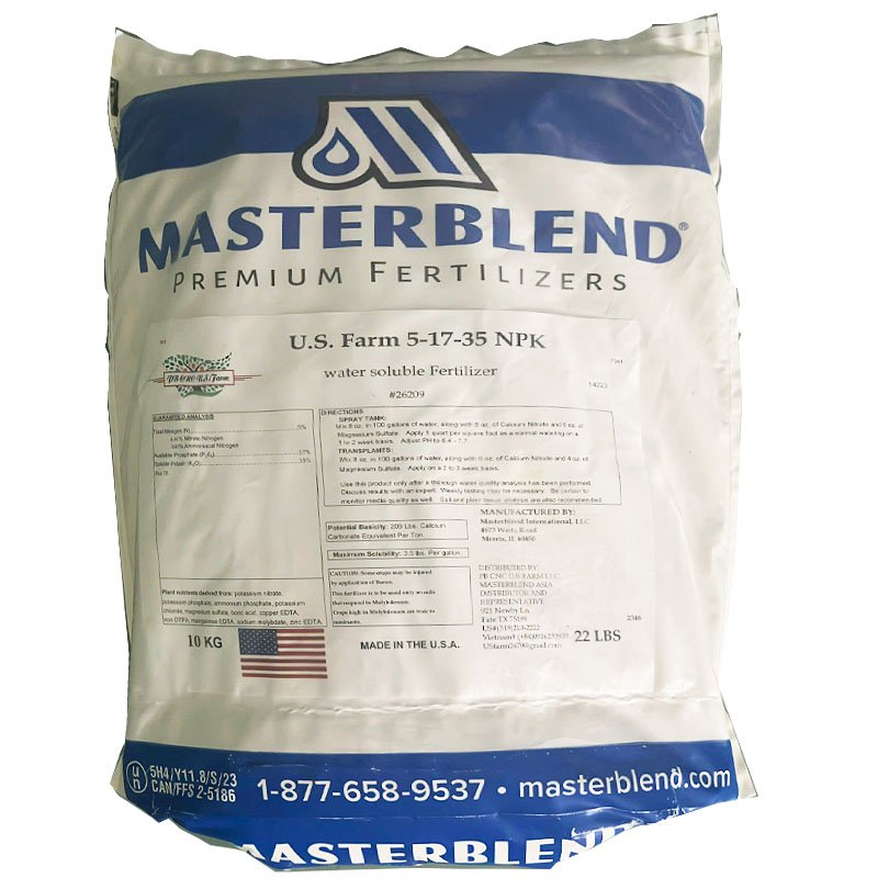 Masterblend 5-17-35 Hydroponic Fertilizer